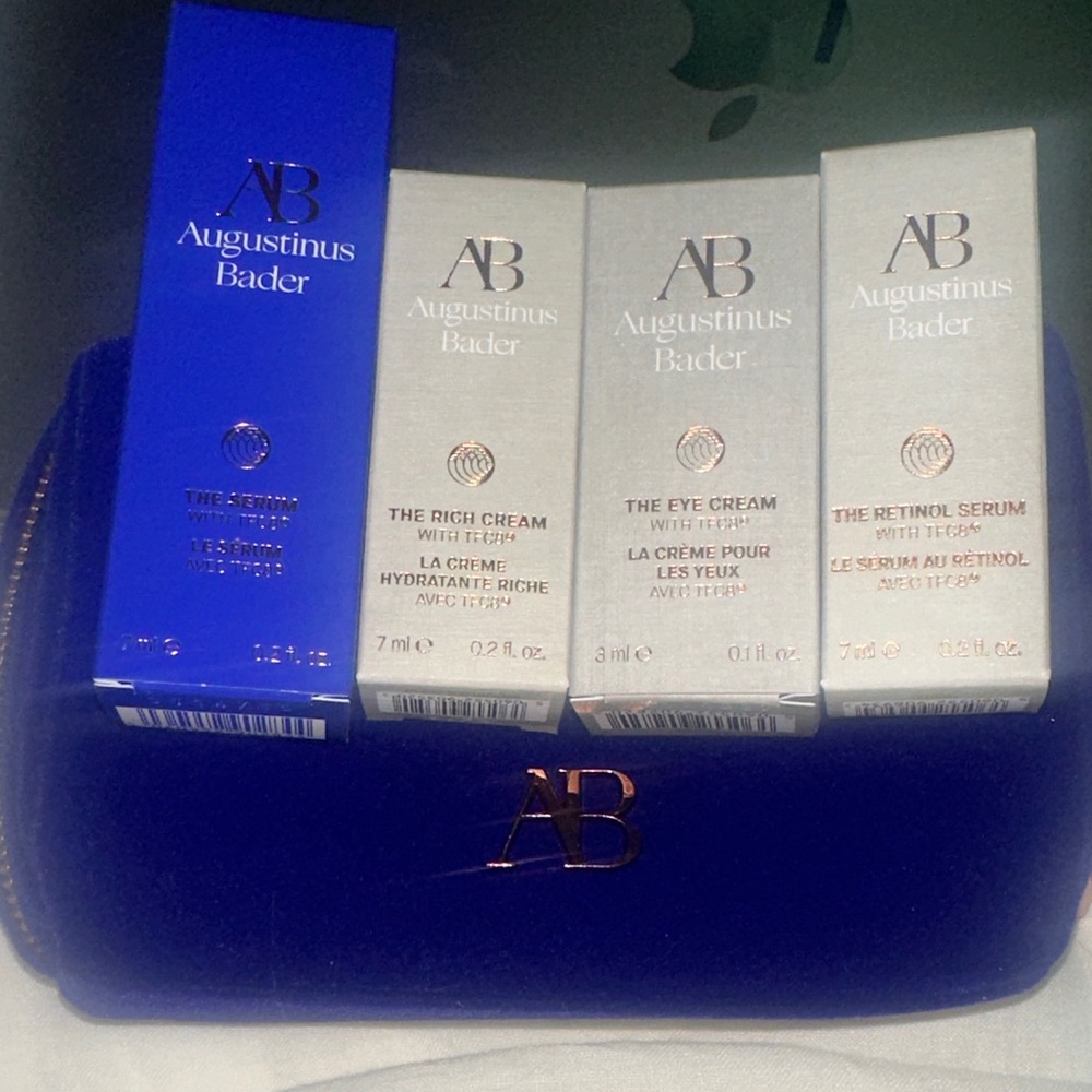Augustinus Bader Skincare Set - Blue & Silver Packaging